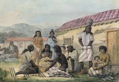 A Game played by the natives of California, from 